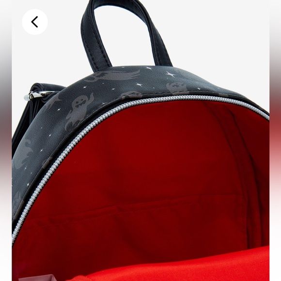 Loungefly- Backpack and Wallet - Jack & Sally Spiderweb main image 4